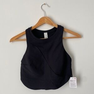 Lululemon Ribbed Long-Line Yoga Bra – Black – Size 6 – NWT